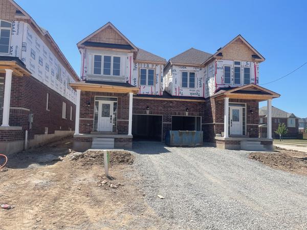 Brick veneer, semi-detached homes