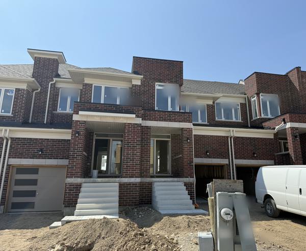 Brick veneer, townhouses
